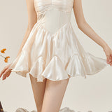 Elegant Camisole Swim Dress