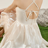 Elegant Camisole Swim Dress