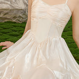 Elegant Camisole Swim Dress