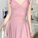 French Sweet Swim Dress