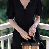 French Elegant Swim Dress