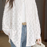 Hollow Out Sun Protection Shirt