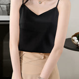 Minimalist Solid Color Camisole