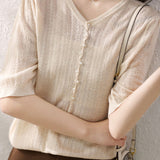 Lady-like Elegant Knit Sweater