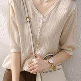 Lady-like Elegant Knit Sweater