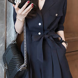 Casual Commuter Suit Jumpsuit