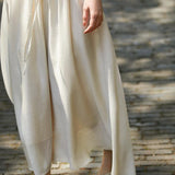 Elegant Slim A-line Umbrella Skirt