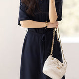 Loose Design Shirt Dress