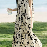 Color Block Sleeveless Dress