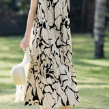 Color Block Sleeveless Dress