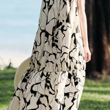 Color Block Sleeveless Dress