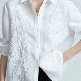 Heavy 3D Embroidered Shirt