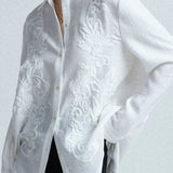 Heavy 3D Embroidered Shirt