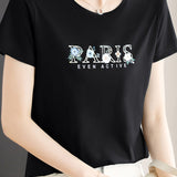 Printed Round Neck T-Shirt