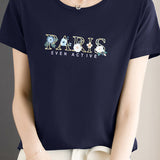 Printed Round Neck T-Shirt