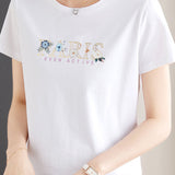 Printed Round Neck T-Shirt