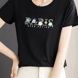 Printed Round Neck T-Shirt