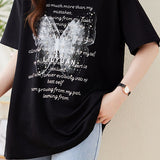 Beaded Print Short Sleeve T-Shirt