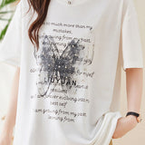 Beaded Print Short Sleeve T-Shirt