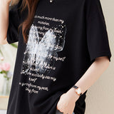 Beaded Print Short Sleeve T-Shirt
