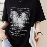 Beaded Print Short Sleeve T-Shirt