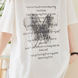 Beaded Print Short Sleeve T-Shirt