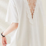 Beaded Print Short Sleeve T-Shirt