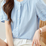 Minimalist Solid Color Shirt