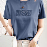 Casual Commuter Printed T-shirt