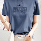 Casual Commuter Printed T-shirt