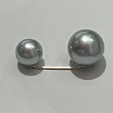 Elegant Pearl-Embellished Waist Button