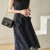 Polka dot tank dress