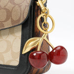 Cherry fruit bag charm - liwisi