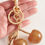 Cherry fruit bag charm - liwisi