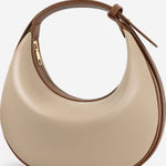 Handheld crossbody half-moon bag - liwisi