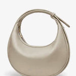 Handheld crossbody half-moon bag - liwisi