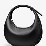 Handheld crossbody half-moon bag - liwisi