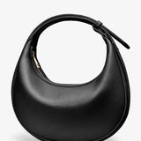 Handheld crossbody half-moon bag - liwisi
