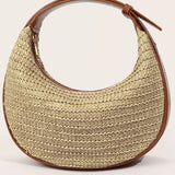 Handheld crossbody half-moon bag - liwisi