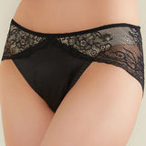 Lace spliced underwear
