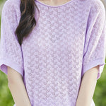 Loose-fitting versatile pure cotton short sleeve T-shirt - liwisi
