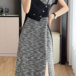 Trendy Asymmetrical Patchwork Dress for Work - liwisi