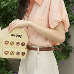 French retro striped short-sleeve blouse - liwisi