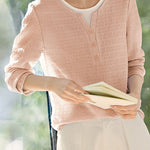 Casual fake two-piece spliced crinkled texture T-shirt - liwisi