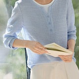 Casual fake two-piece spliced crinkled texture T-shirt - liwisi