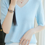 Casual loose knit sweater