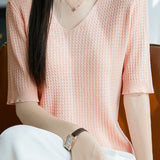 Casual loose knit sweater