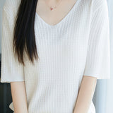 Casual loose knit sweater