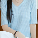 Casual loose knit sweater