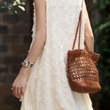 Elegant Textured Sleeveless Dress - liwisi